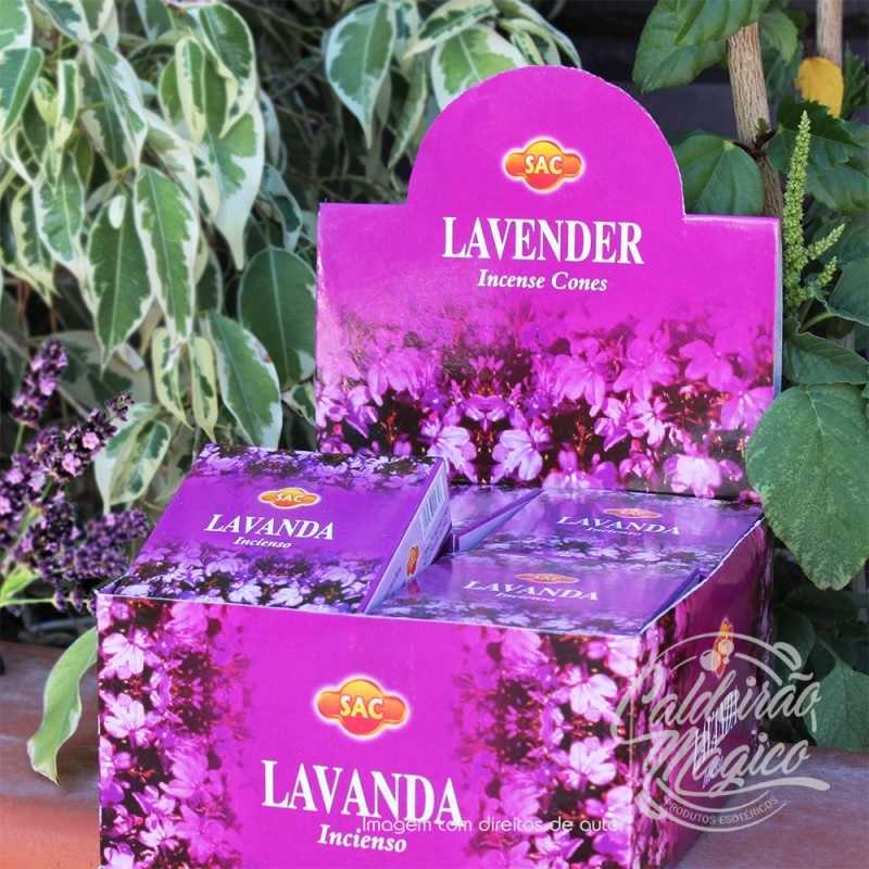 Incenso Cones Lavanda SAC