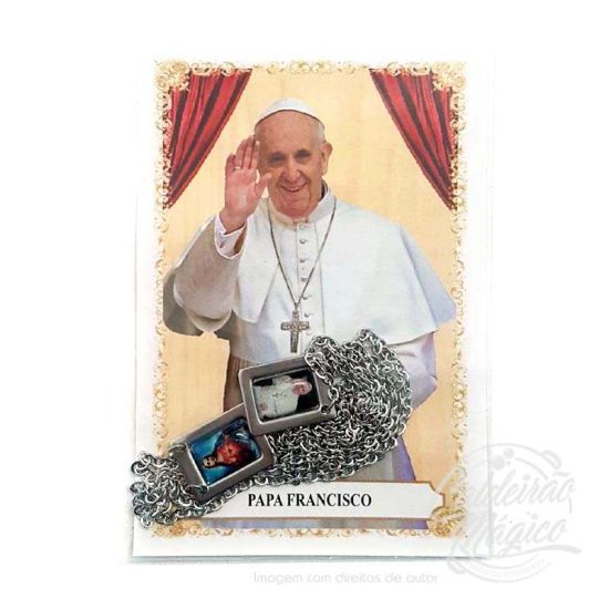 ESCAPULÁRIO PAPA FRANCISCO