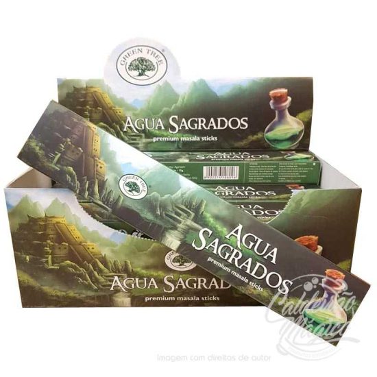 Incenso Agua Sagrados - Green Tree