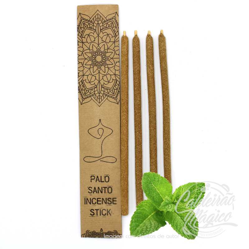 Incenso Pau Santo com Hortela Pimenta