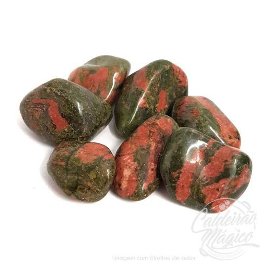 PEDRA UNAKITE ROLADA