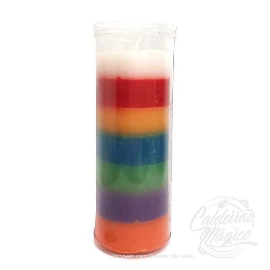 Vela de Copo 7 Cores
