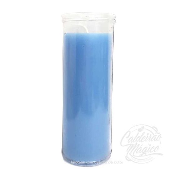 Vela de Copo Azul Claro