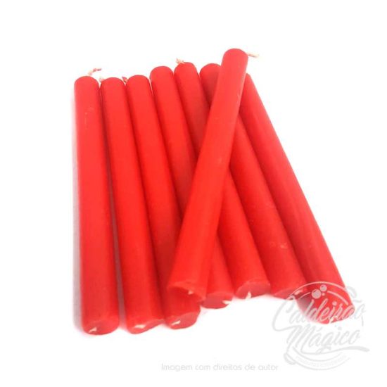 Vela Vermelha 15cm - 1KG