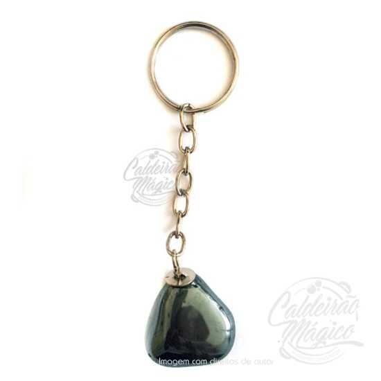 Porta-chaves Pedra Hematite
