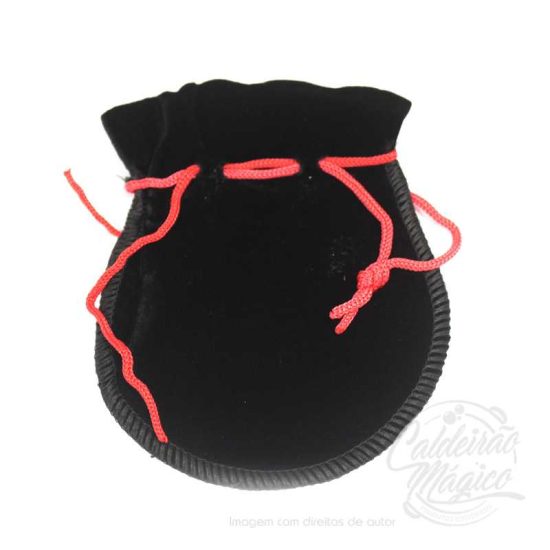 Bolsa Veludo Preta