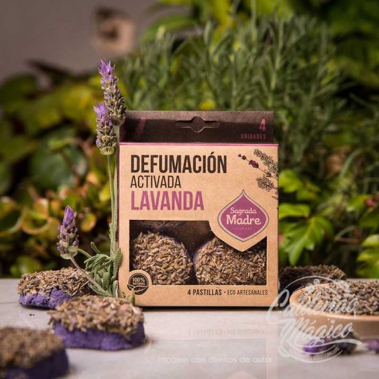 Pastilhas Lavanda Defumação Ativada – Sagrada Madre