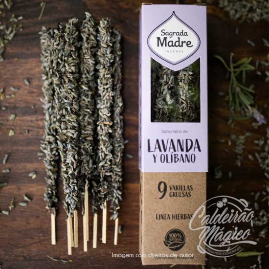 Incenso Lavanda e Olíbano