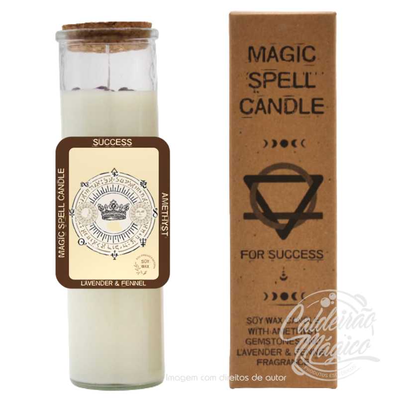 Vela Feitiço Mágico Lavanda e Funcho Vela Feitiço Mágico Lavanda e Funcho