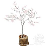 Árvore Pedras de Quartzo Rosa