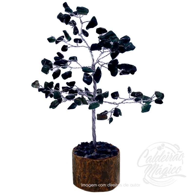 Árvore-de-gemas-feng-shui-turmalina ÁRVORE FENG SHUI COM PEDRAS TURMALINA - Image 1