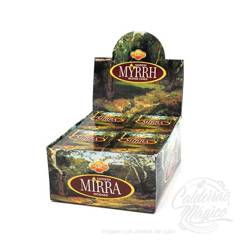 Incenso Cones Mirra SAC