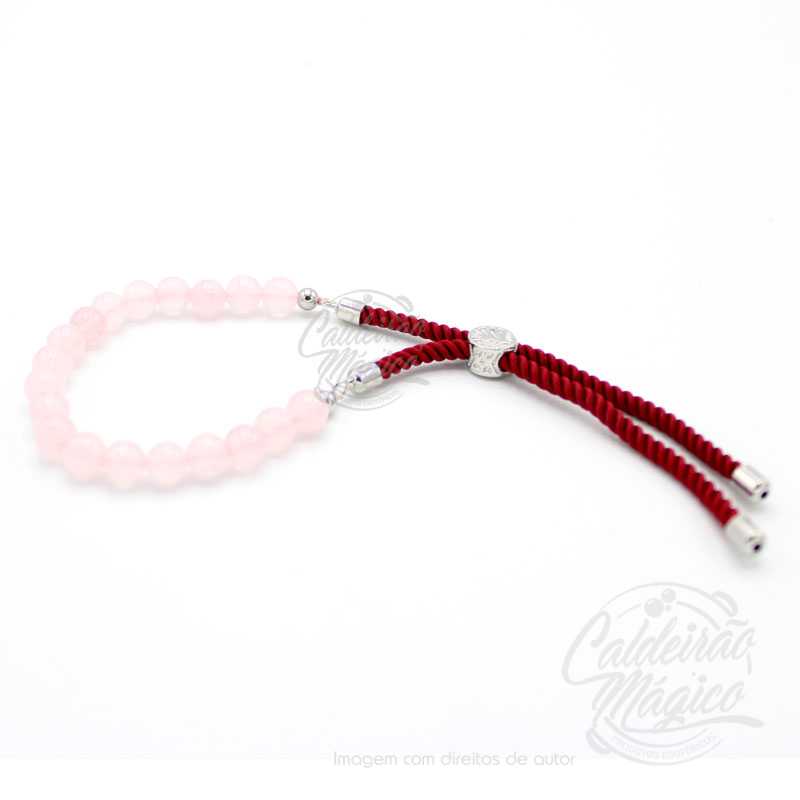 Pulseira Quartzo Rosa