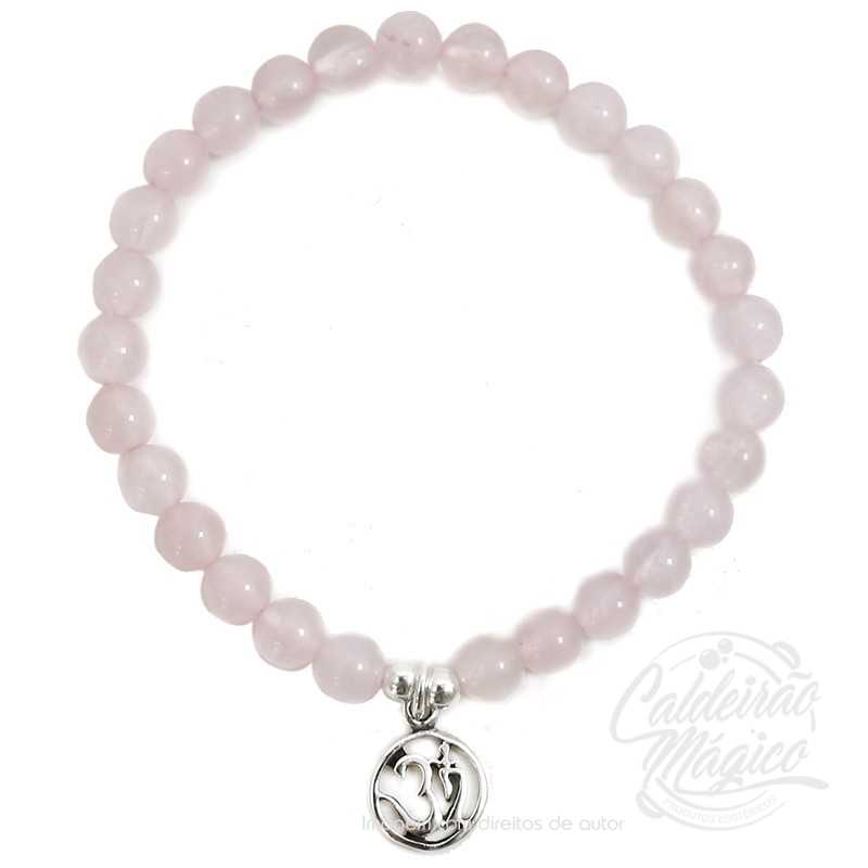 Pulseira-quartzo-rosa-om