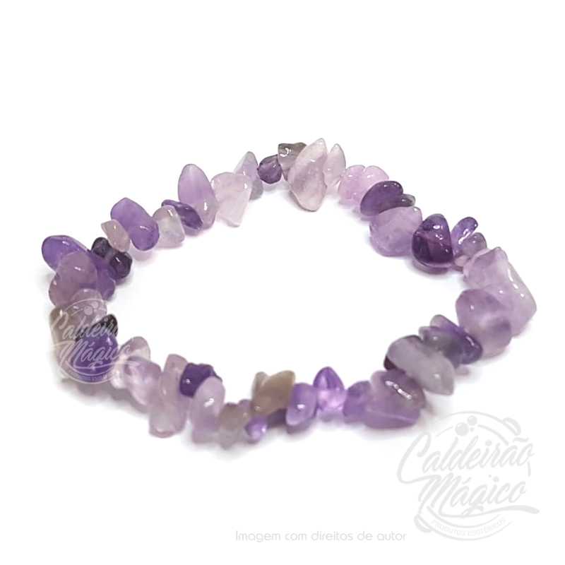 Pulseira Chipstone Ametista Pulseira Chipstone Ametista