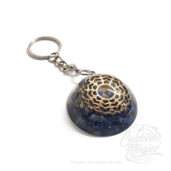 Porta-Chaves Orgonite Sodalita