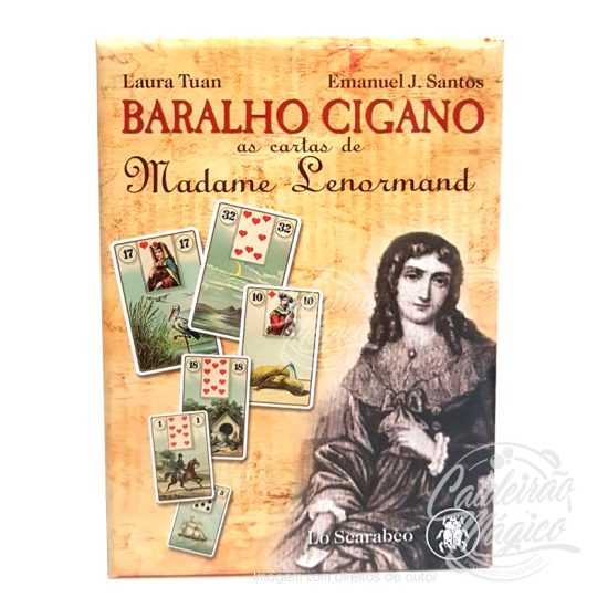 Baralho de Cartas Lenormand - Cigana da Sorte