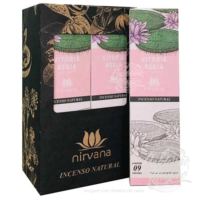 Incenso Nirvana Vitória Régia Incenso Nirvana Vitória Régia