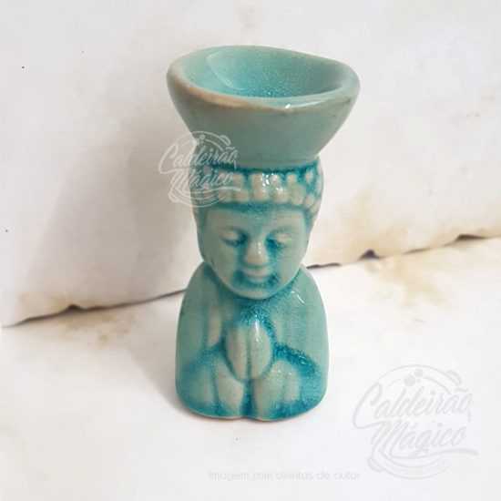 Queimador Buda Azul Turquesa