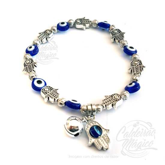 Pulseira Olho Turco Hamsá