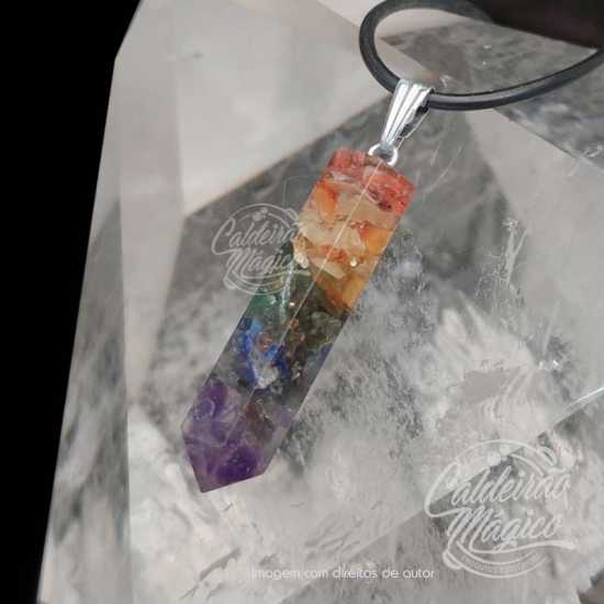 Pendente Orgonite Chakras