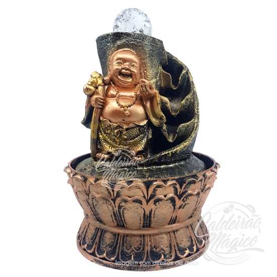 Fonte de Água Buda Sorridente