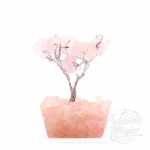 Mini Árvore Quartzo Rosa