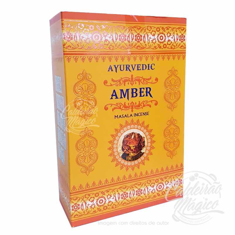 Incenso Ayurvedic Âmbar