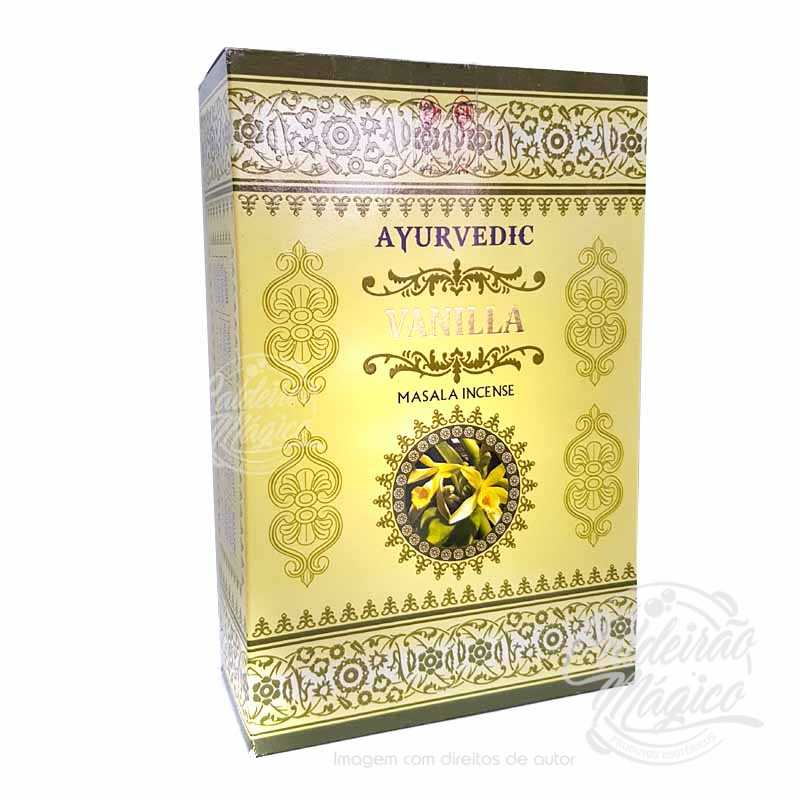 Incenso Ayurvedic Baunilha Incenso Ayurvedic Baunilha