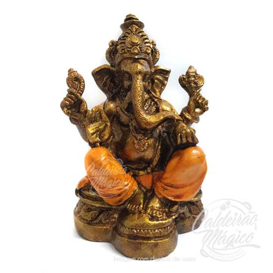 Ganesha em Amarelo