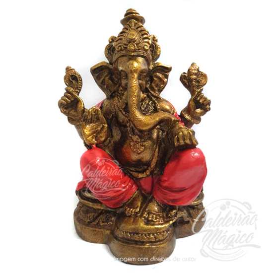 Ganesha em Vermelho