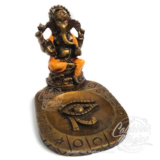Incensário Ganesha Amarelo