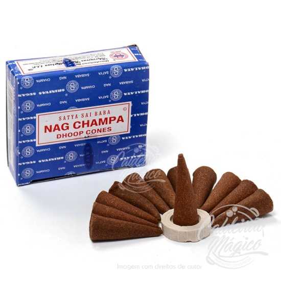 Nag Champa Cones de Refluxo