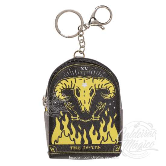 Porta-Chaves Mochila Tarot - The Devil