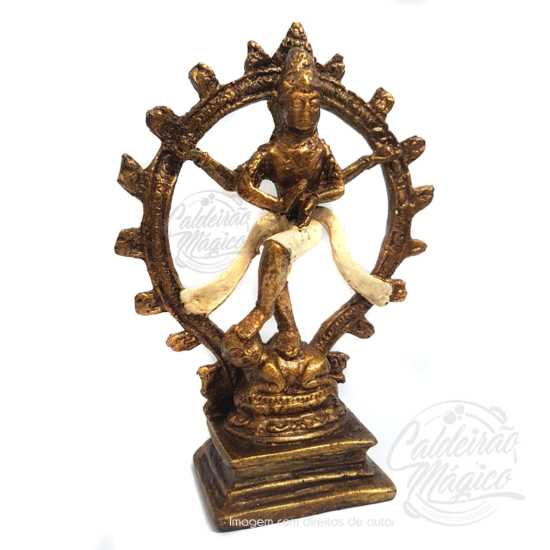 Shiva Nataraja em Creme