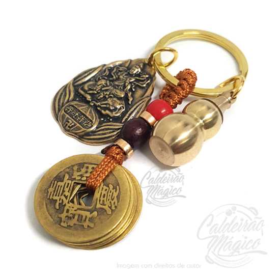 Porta-Chaves Feng Shui Prosperidade