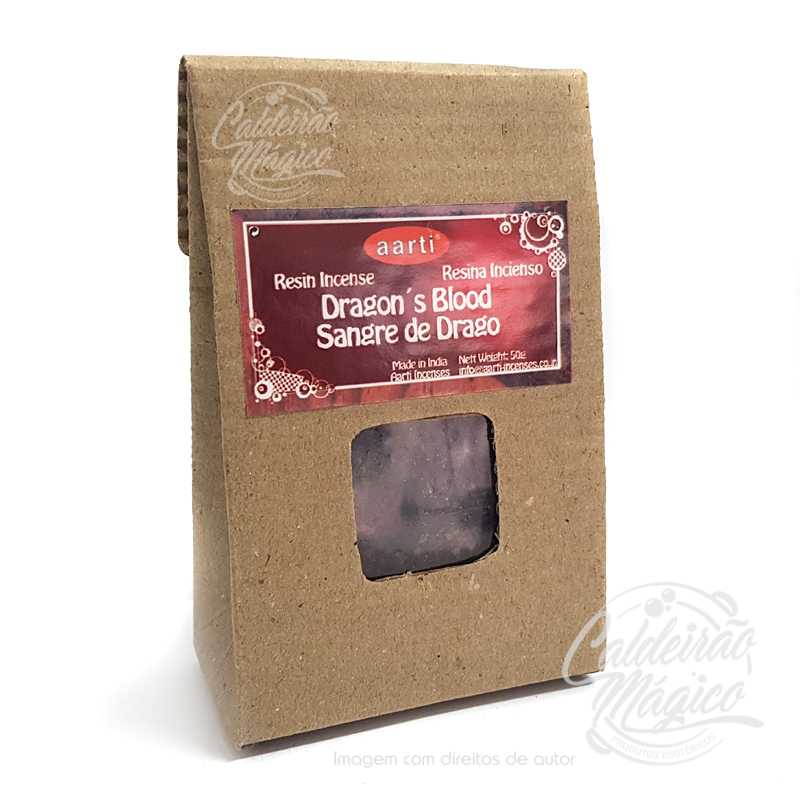 Incenso Resina Sangue de Dragão 50gr Incenso Resina Sangue de Dragão 50gr