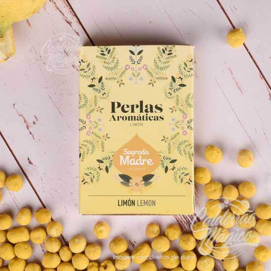Pérolas Aromáticas Limão Sagrada Madre