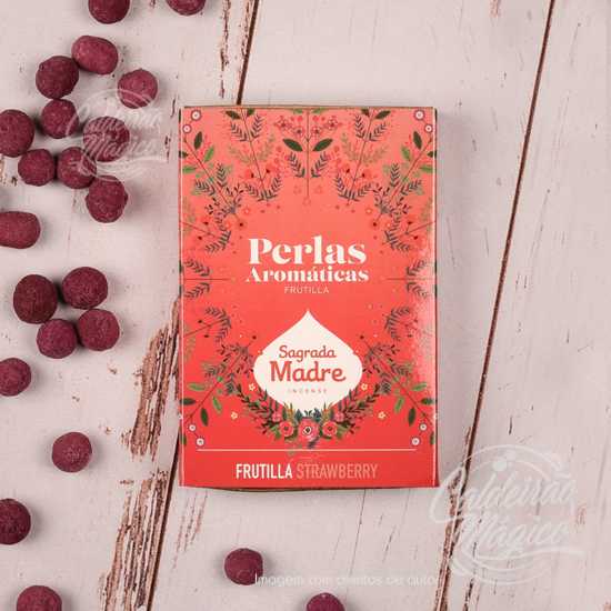 Pérolas Aromáticas Morango Sagrada Madre