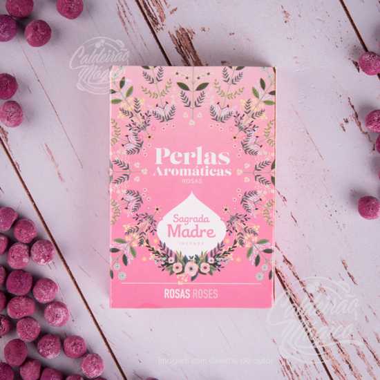 Pérolas Aromáticas Rosas Sagrada Madre