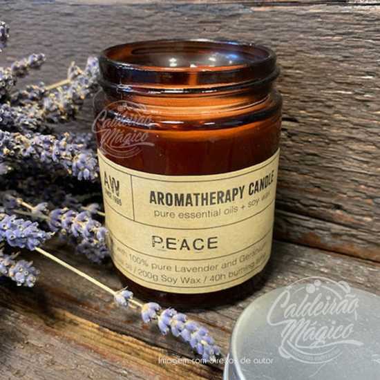 Vela de Aromaterapia - Paz