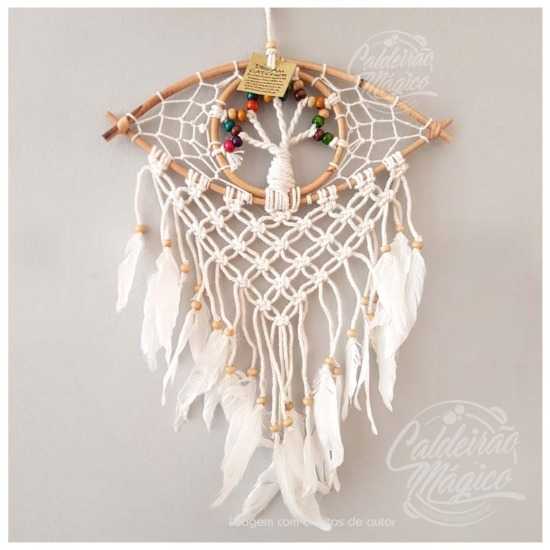 Caça Sonhos Macramé Árvore