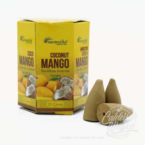 Cones de Refluxo Coco e Manga Aromatika