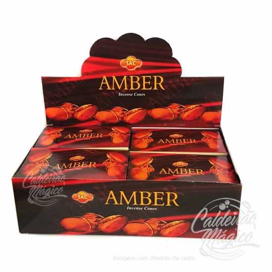 Incenso Cones Âmbar SAC