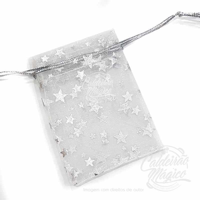 Bolsa Organza Prateada Bolsa Organza Prateada
