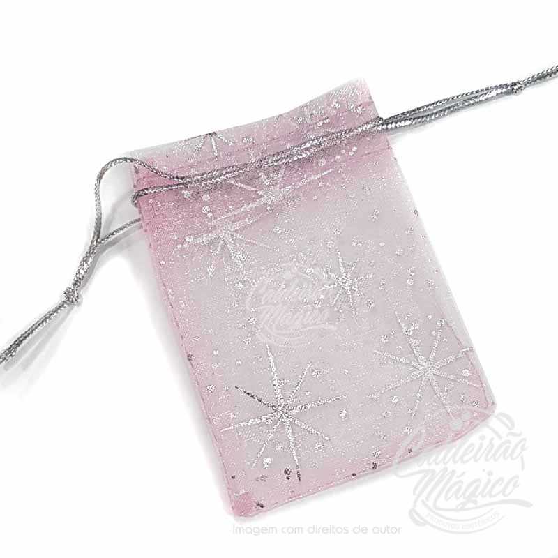 Bolsa Organza Rosa
