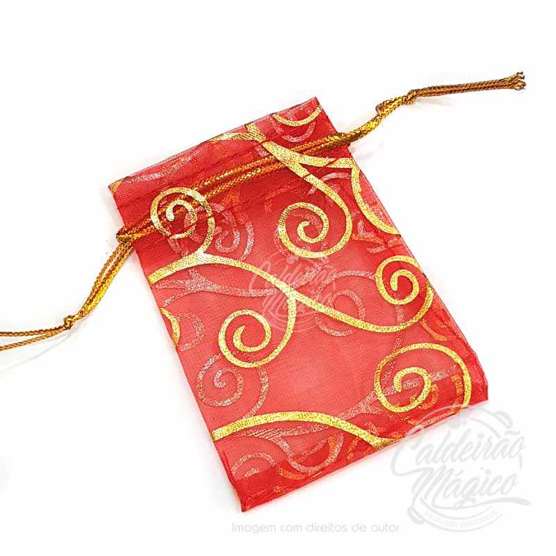 Bolsa Organza Vermelha Bolsa Organza Vermelha