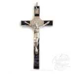 Cruz de São Bento Preta 10cm