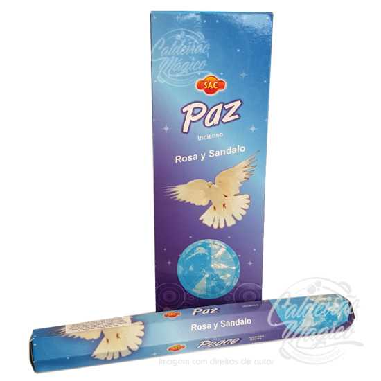 Incenso Paz Hexagonal