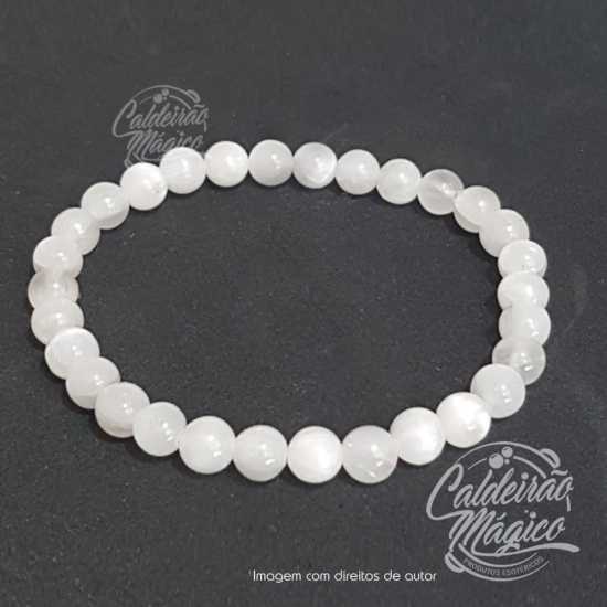 Pulseira Pedra Selenite